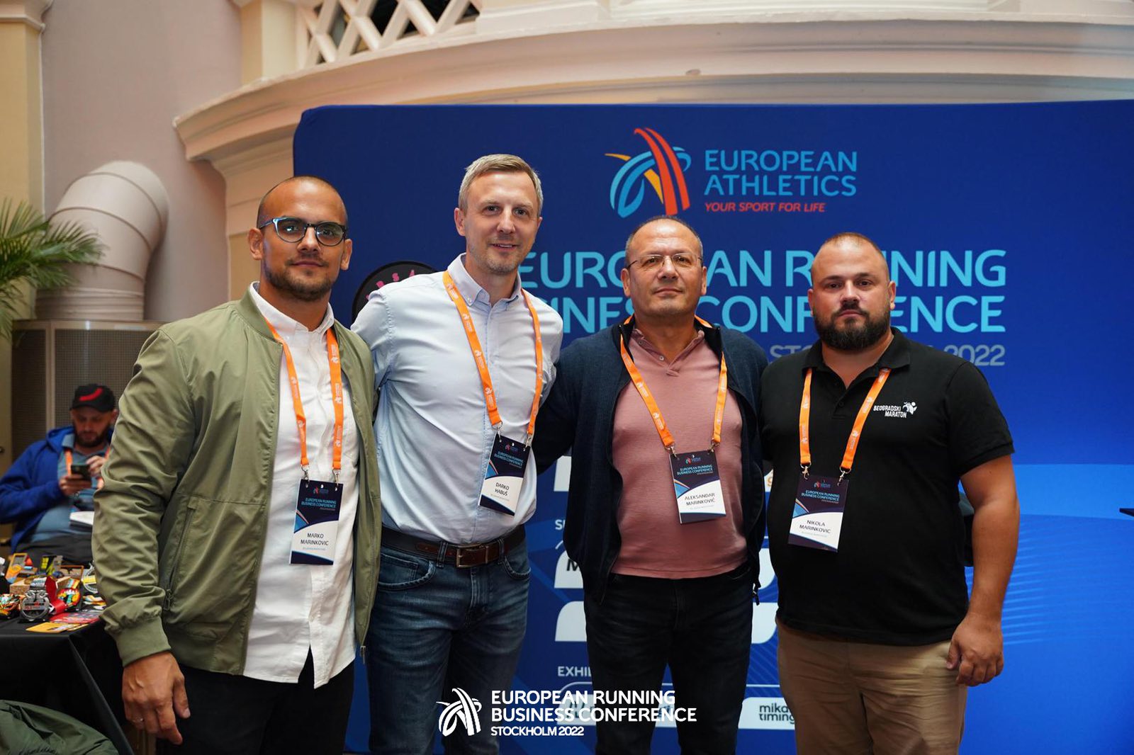 Belgrade Marathon delegation at the prestigious European Running Business Conference