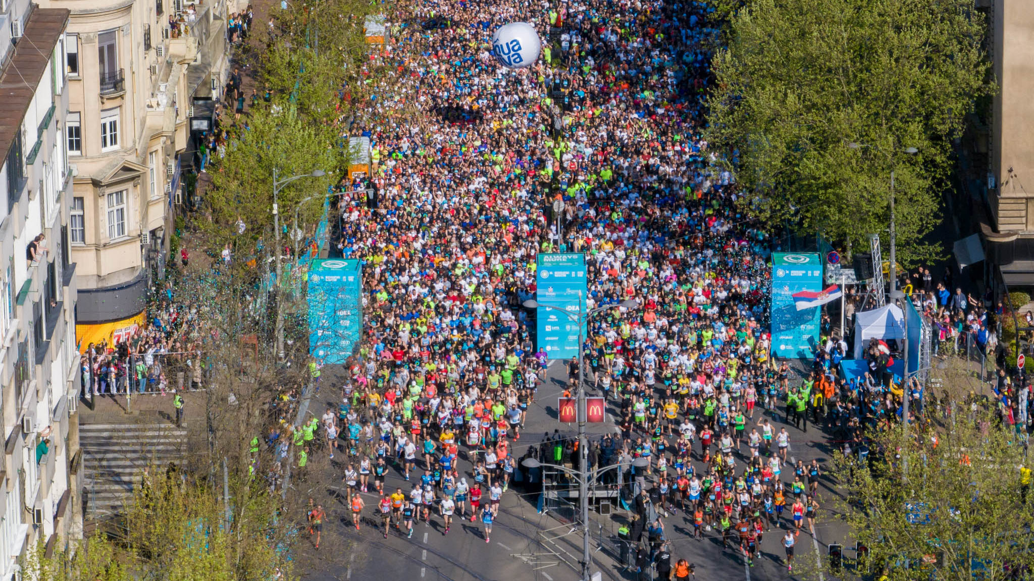 The 37th Belgrade Marathon is scheduled for April 28, 2024.