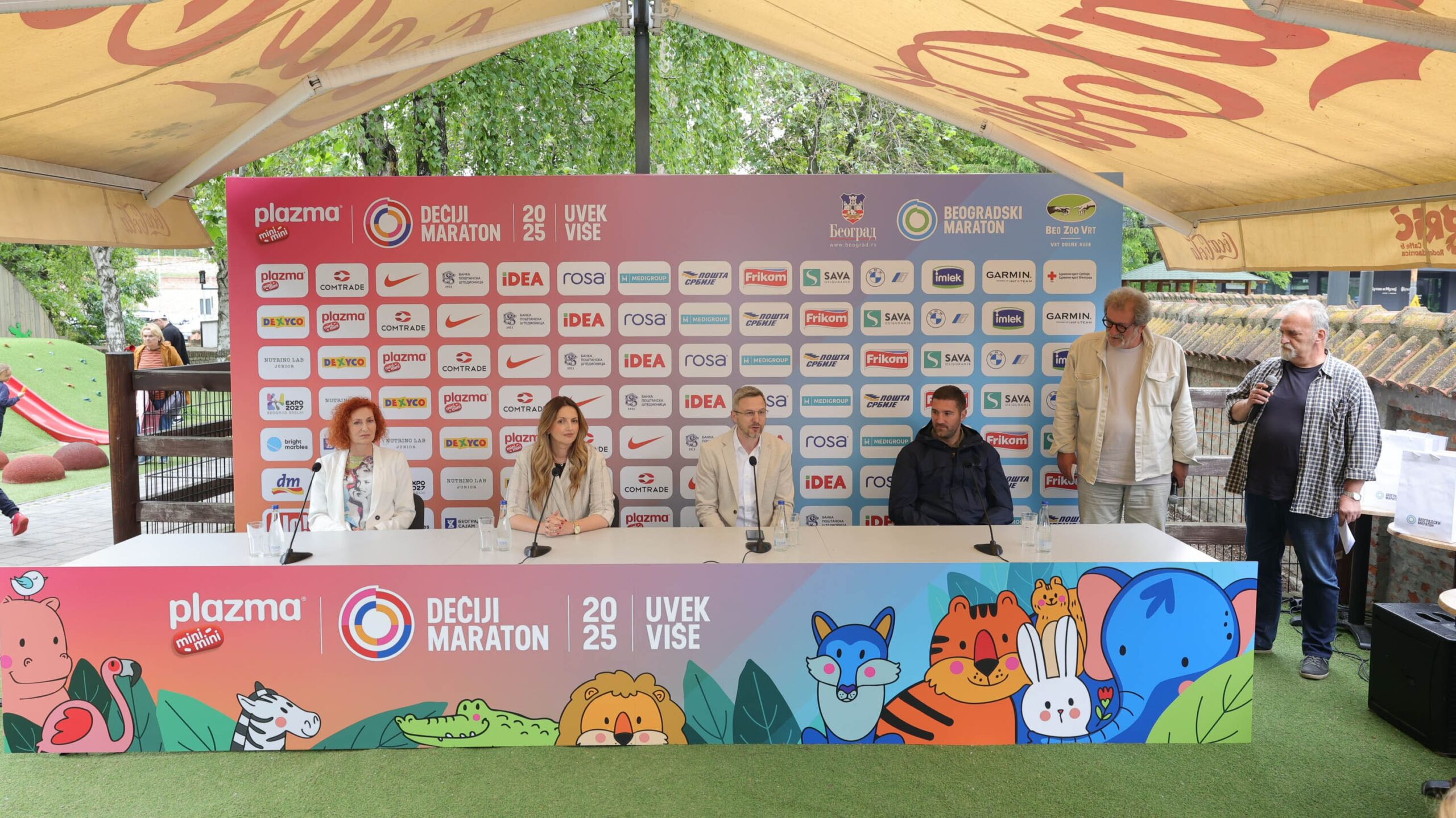 Dečji maraton tradicionalno u Beogradskom zoološkom vrtu